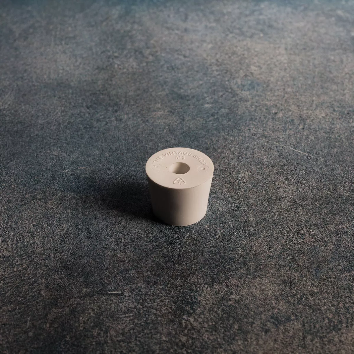 LD Carlson #6 Drilled Rubber Bottle Stopper
