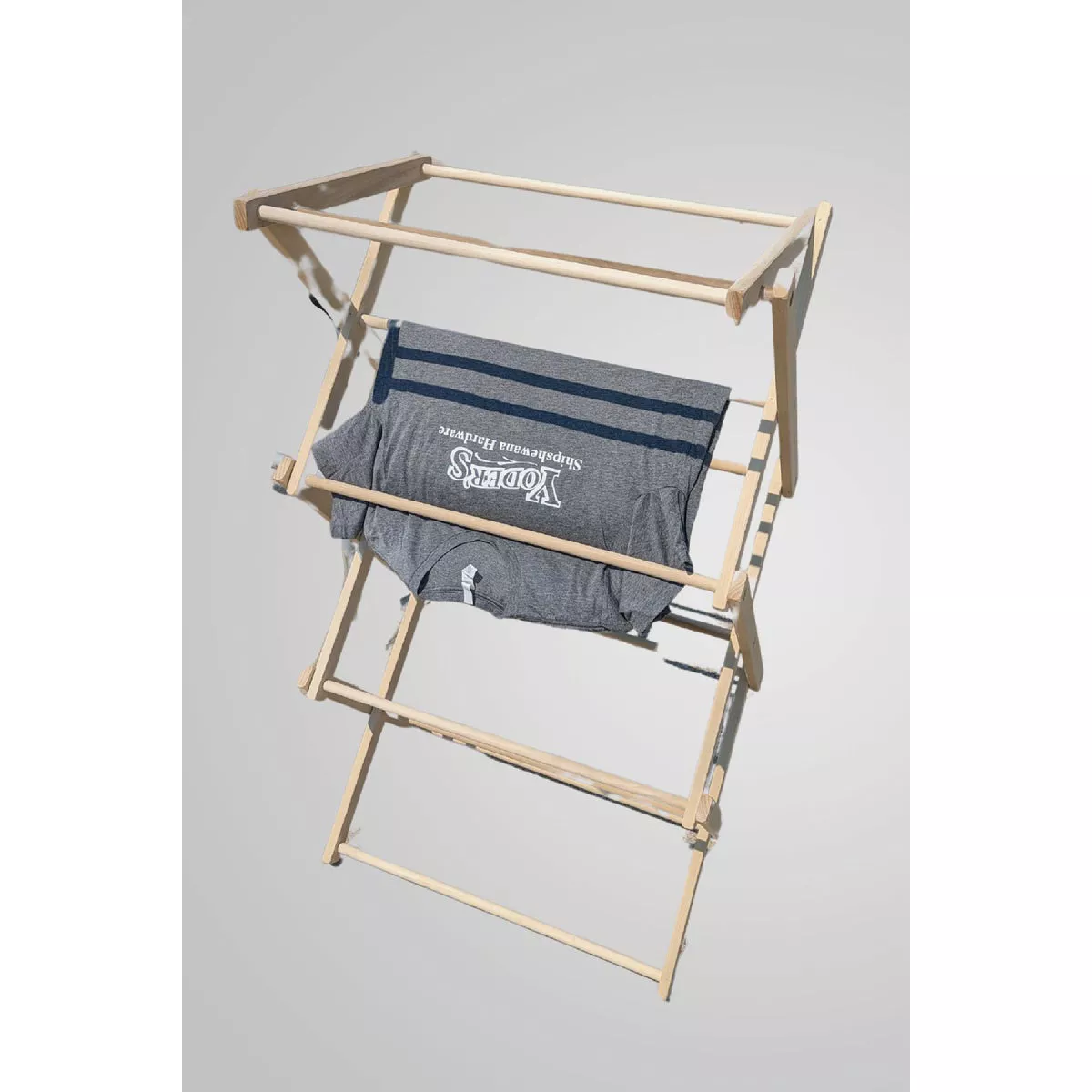 Flowing Creek 24 In. Locally Amish-Made Wooden Clothes Drying Rack