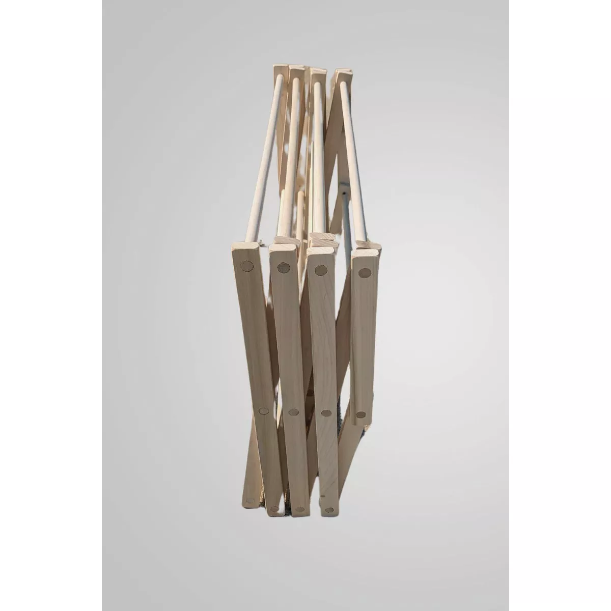 Flowing Creek 24 In. Locally Amish-Made Wooden Clothes Drying Rack - photo 3