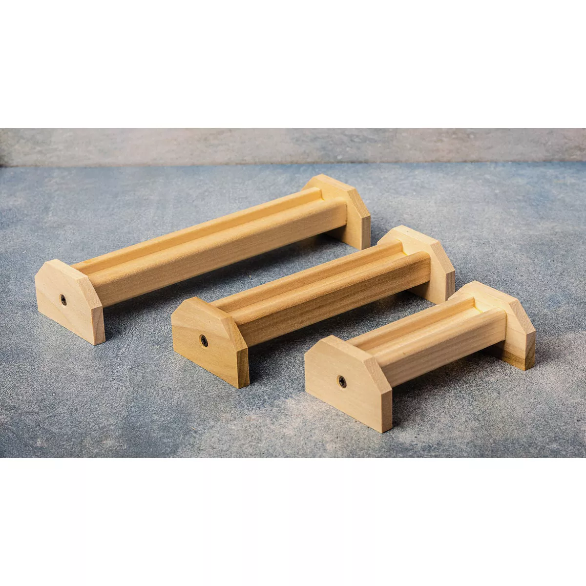 Owl Toy Craft Feed Trough Wooden Toy Set (3-Piece)