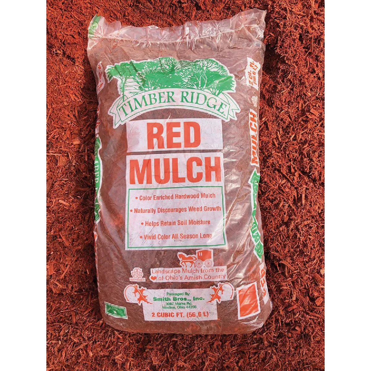 Timber Ridge 2 Cu. Ft. Color Enriched Red Mulch
