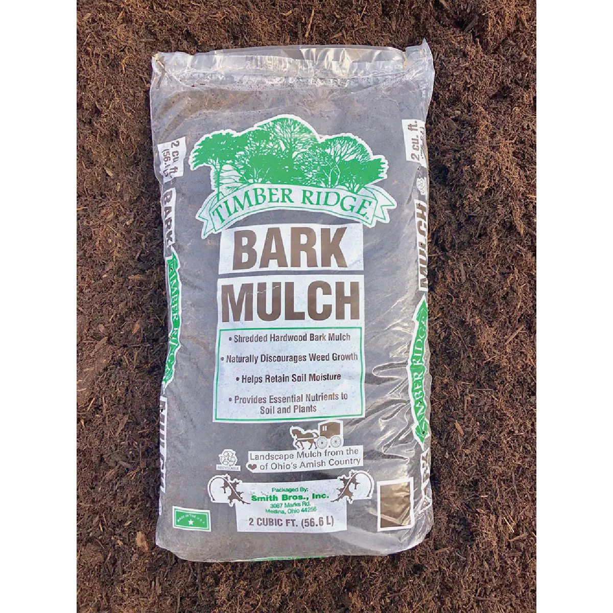 Timber Ridge 2 Cu. Ft. Natural Bark Mulch