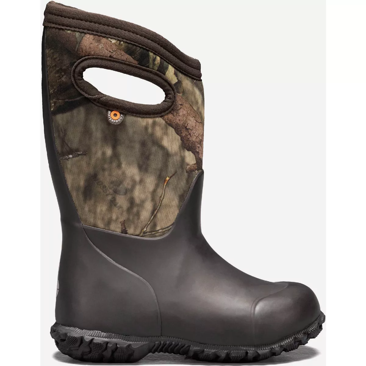 Bogs Footwear York Kid's Size 6 Camoflauge Boot with Easy-On Handle