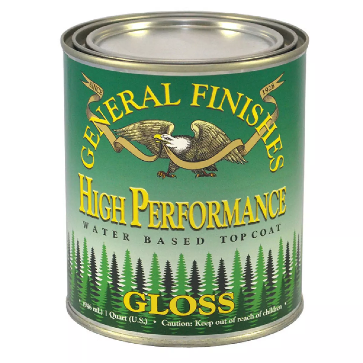 General Finishes High Performance Gloss Interior Polyurethane, 1 Qt., 195-877