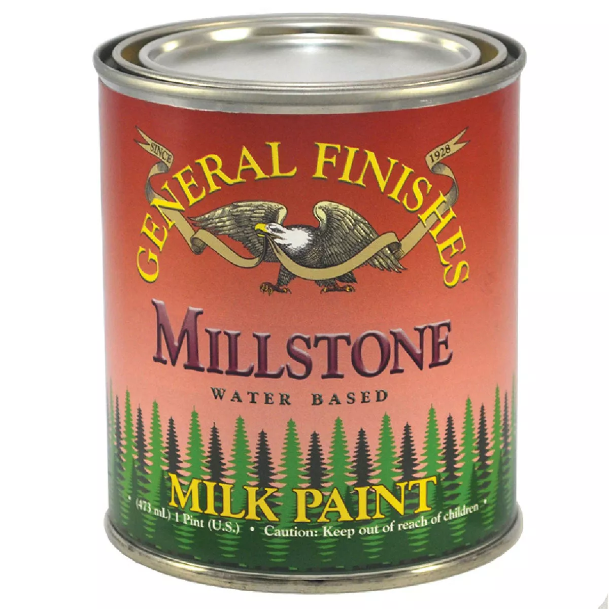 General Finishes Millstone Satin Milk Paint, 1 Pt. , 196-500