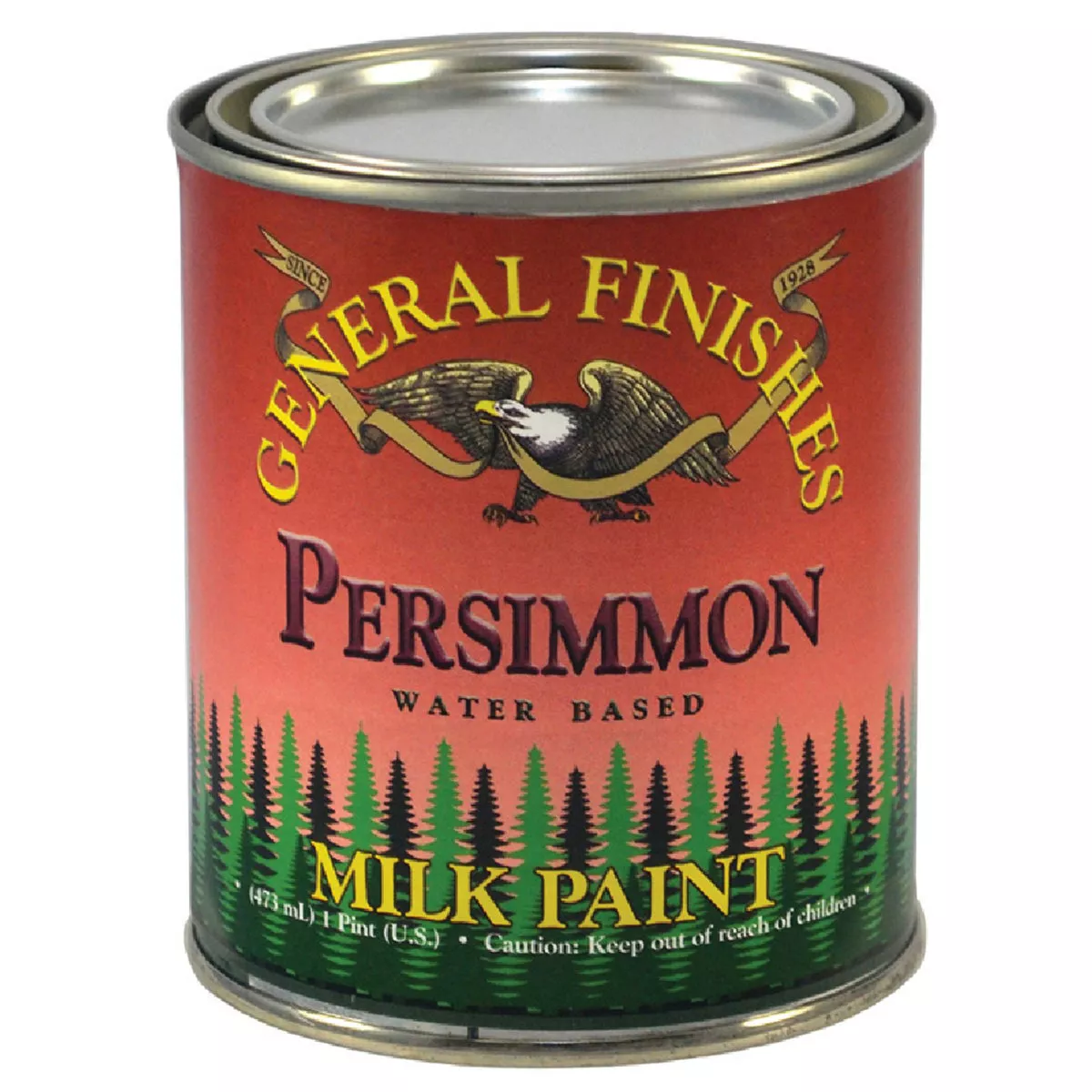 General Finishes Persimmon Satin Milk Paint, 1 Pt., 196-507