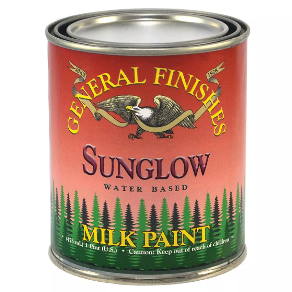 General Finishes Sunglow Satin Milk Paint, 1 Pt. , 196-522
