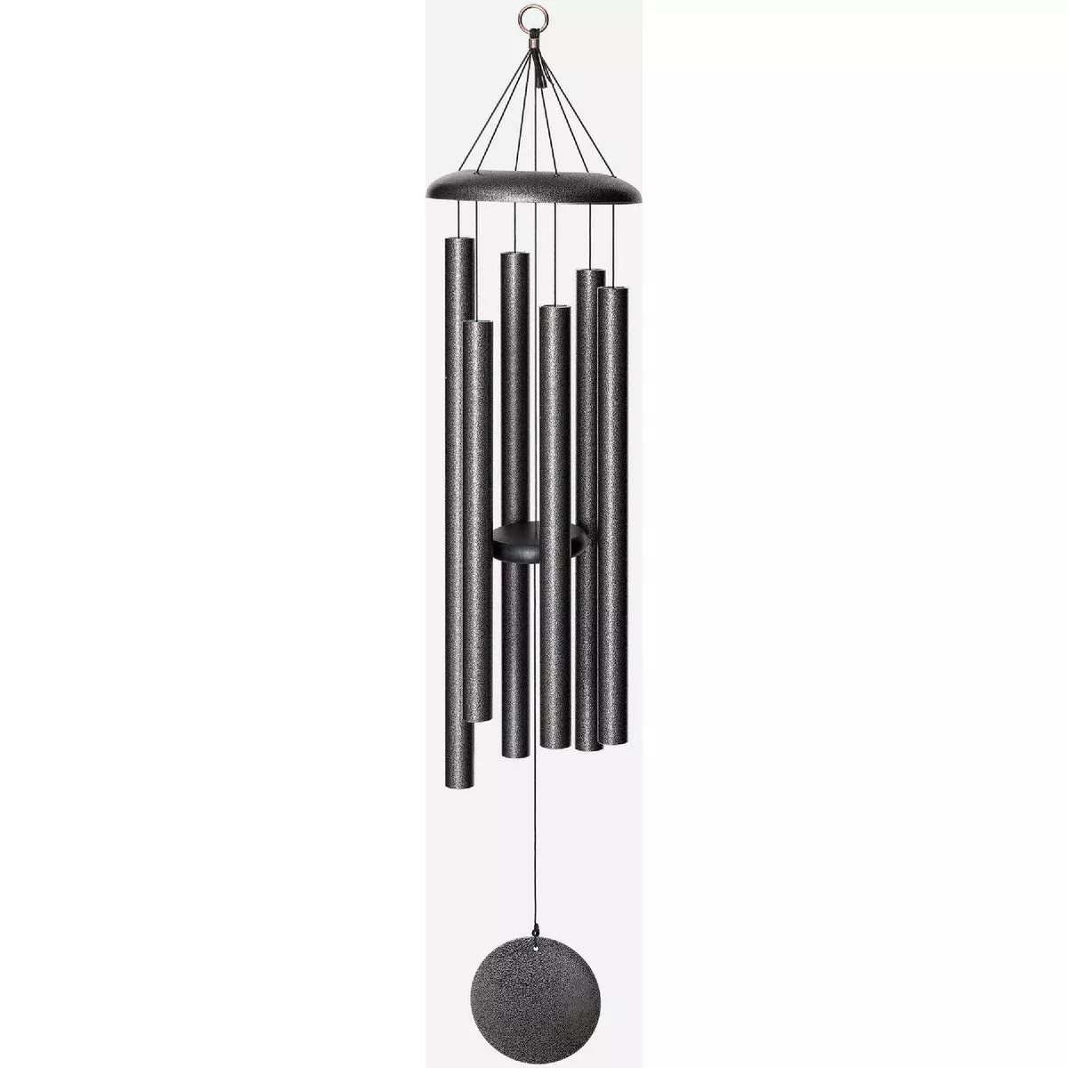 Wind River Corinthian Bells 44 In. Silver Vein Wind Chime