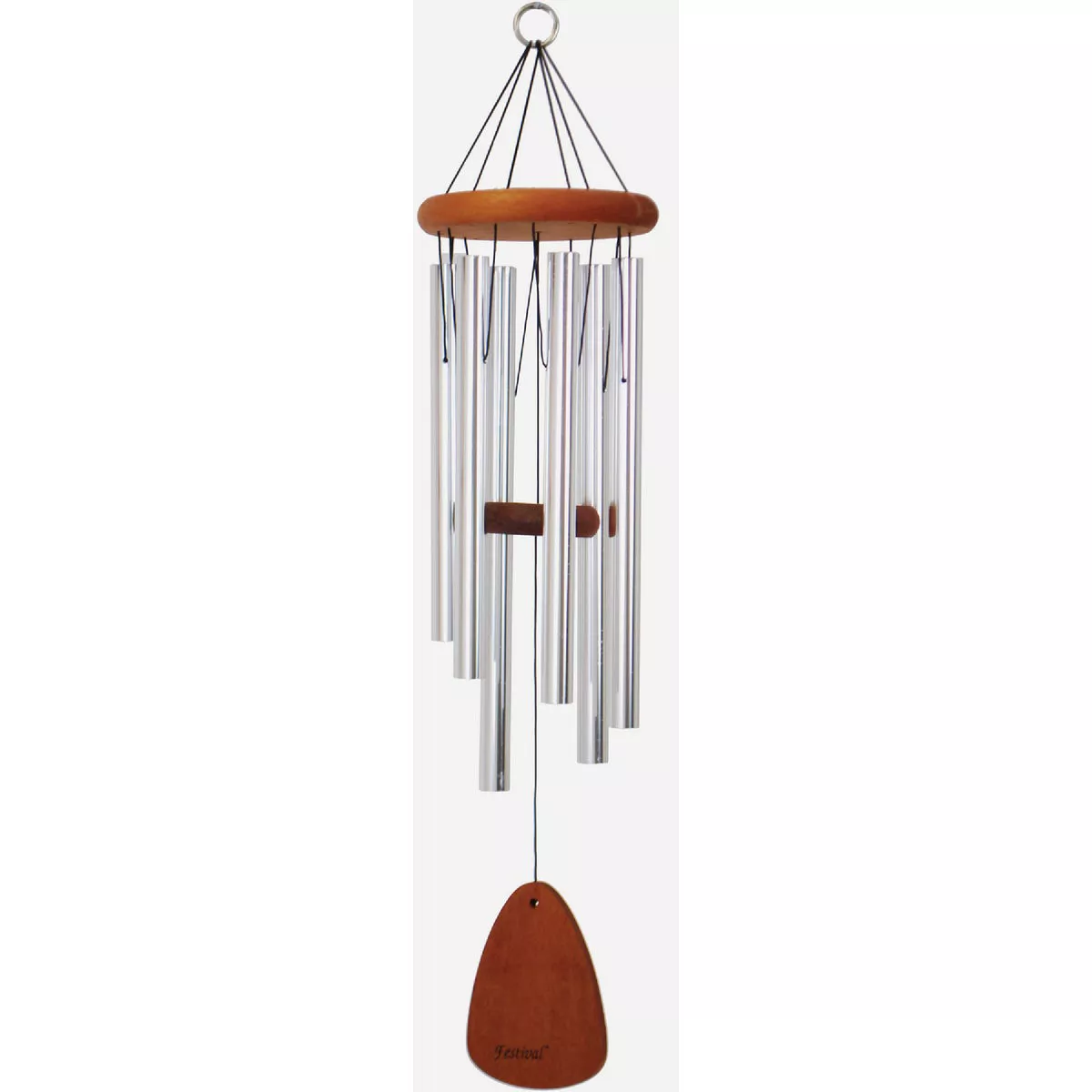 Wind River Festival 30 In. Silver Wind Chime