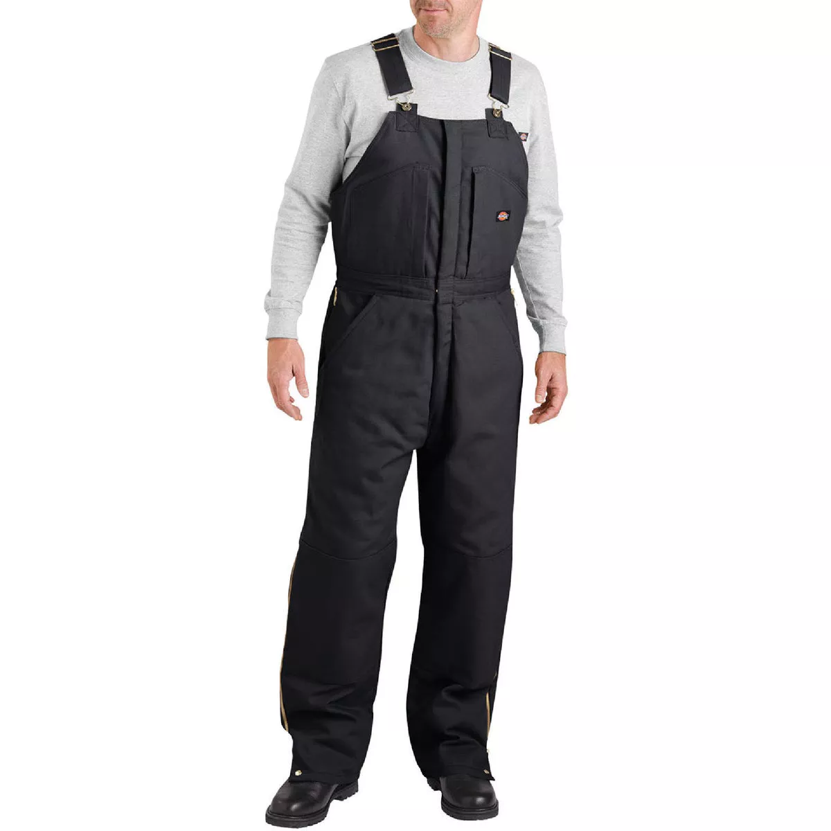 Dickies 3XL Black 32 In. Bib Overalls