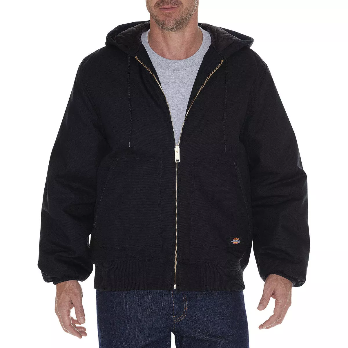 Dickies 2XL Black 100% Cotton Coat-