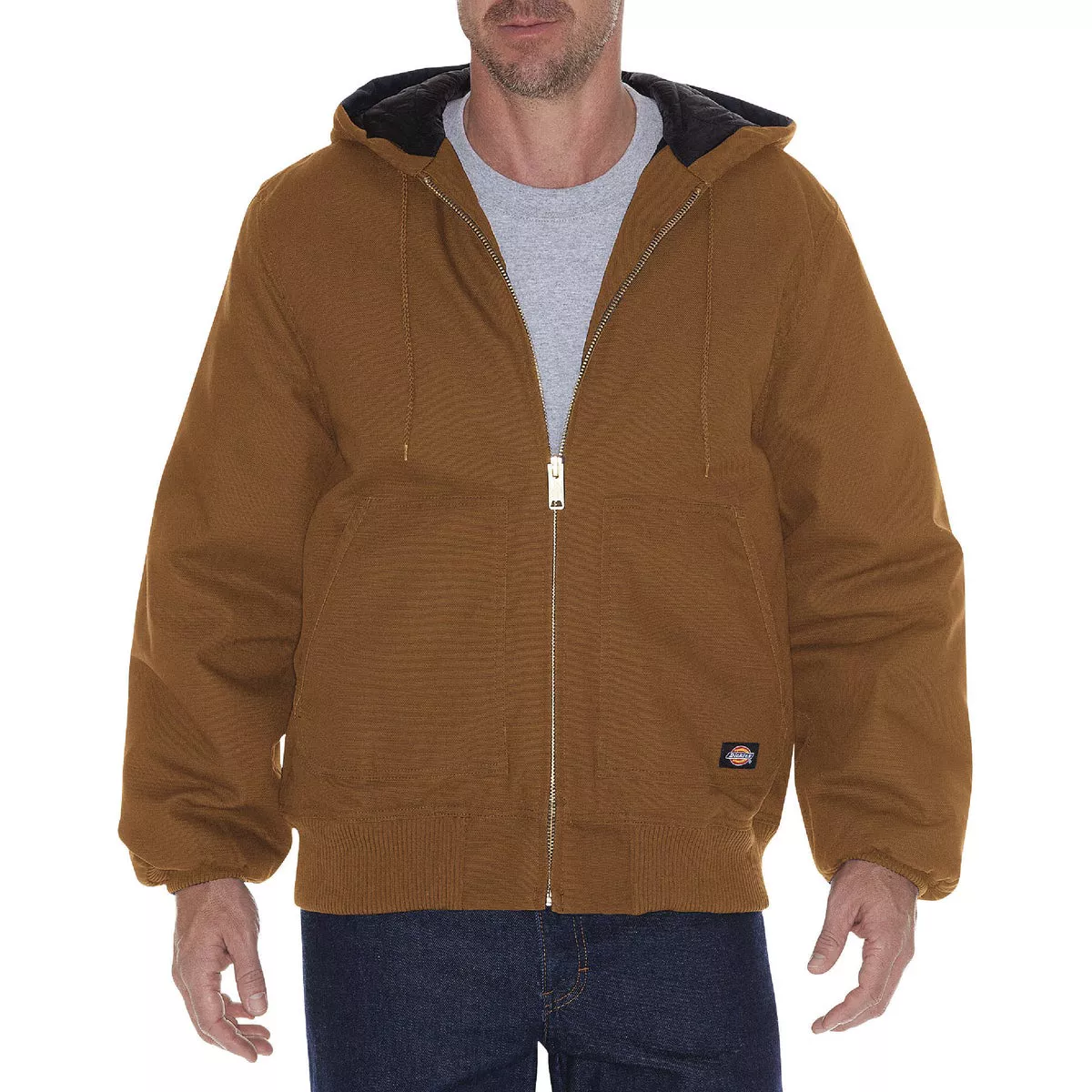 Dickies Medium Brown Duck 100% Cotton Coat