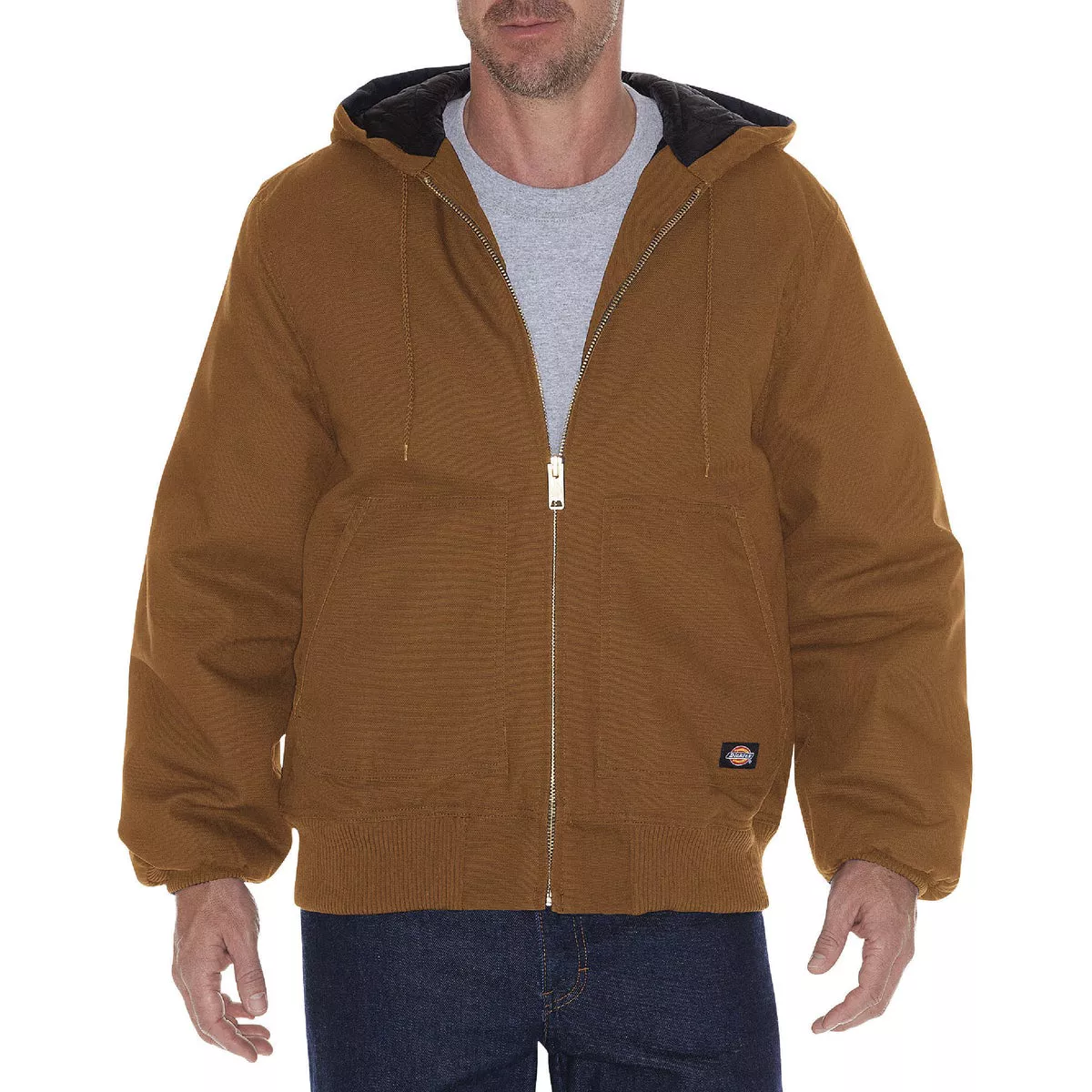 Dickies 2XL Brown Duck 100% Cotton Coat-