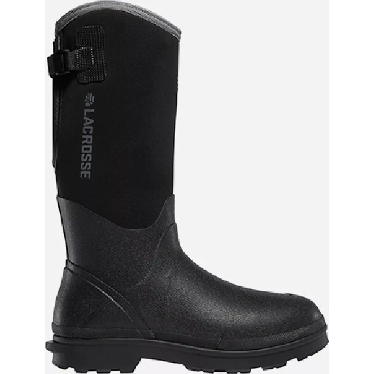 LaCrosse Alpha Range Men's 14 In. Black 5.0MM Neoprene Insulated Rubber Boot, Size 8