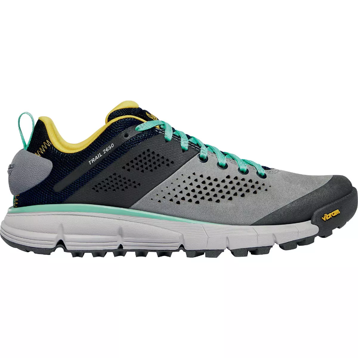 Danner Trail Women's 3 In. Gray/Blue/Spectra Yellow Hiking Shoes, Size 8 M - photo 5