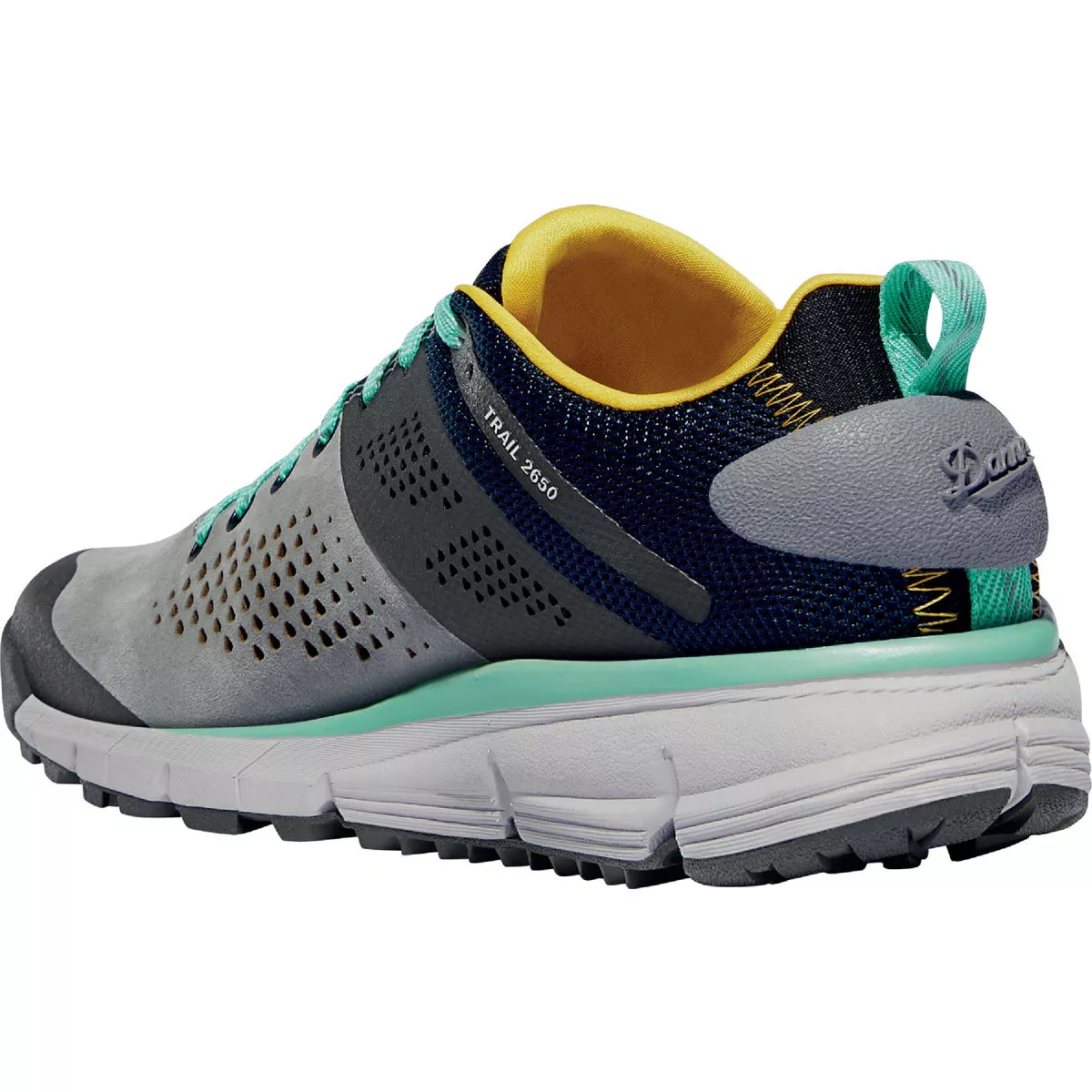 Danner Trail Women's 3 In. Gray/Blue/Spectra Yellow Hiking Shoes, Size 8 M - photo 3