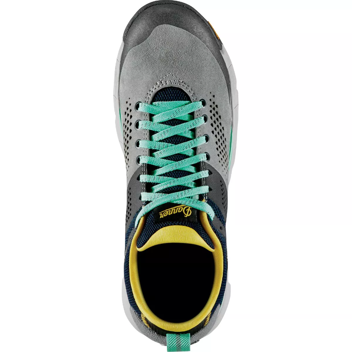 Danner Trail Women's 3 In. Gray/Blue/Spectra Yellow Hiking Shoes, Size 8 M - photo 2