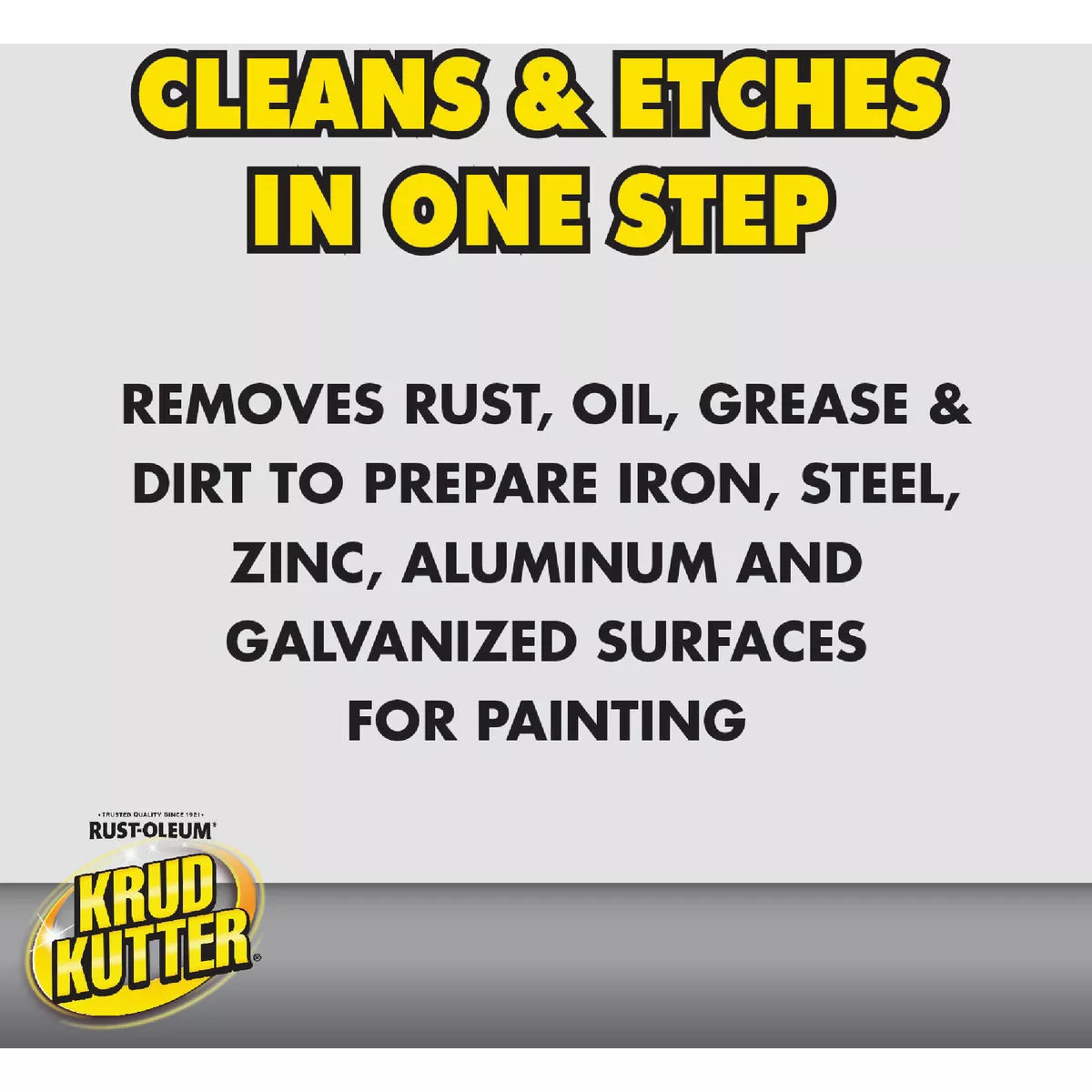 Krud Kutter 1 Gal. Metal Clean and Etch Concentrate - photo 2