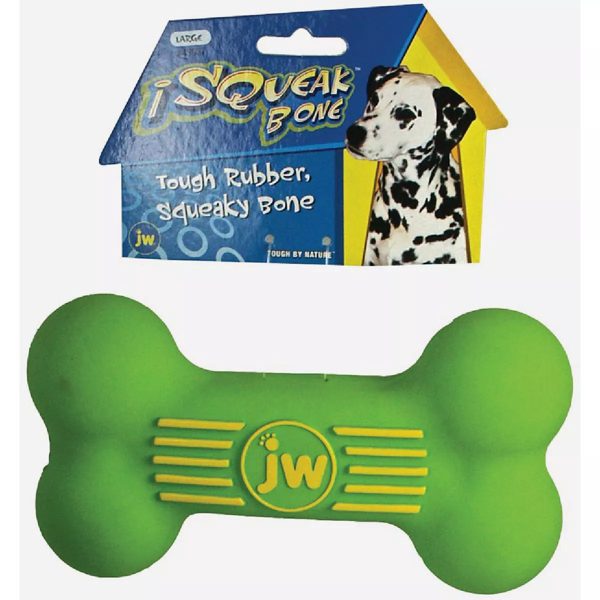 JW Pet Large iSqueak Bone Dog Toy-