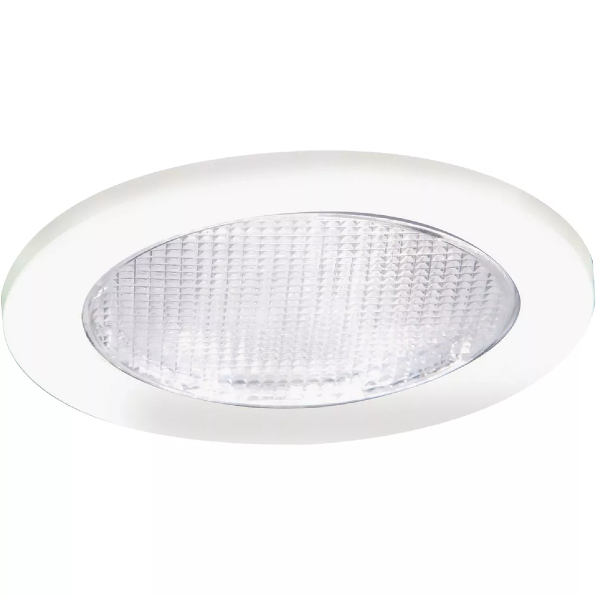 Halo 4 In. White Enclosed Showerlight Recessed Fixture Trim