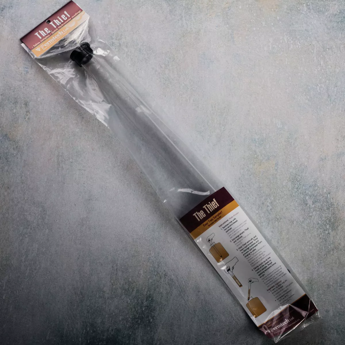 Fermtech 19 In. L Wine/Beer Thief Hydrometer