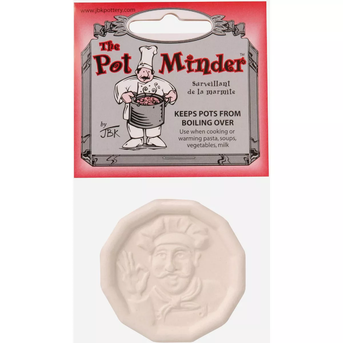 The Pot Minder Ceramic Food Thermometer