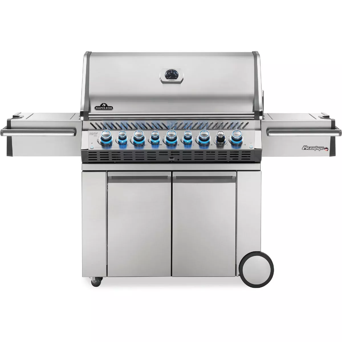 Napoleon Prestige Pro 665 Stainless Steel Natural Gas Grill With Infrared Side & Rear Burners