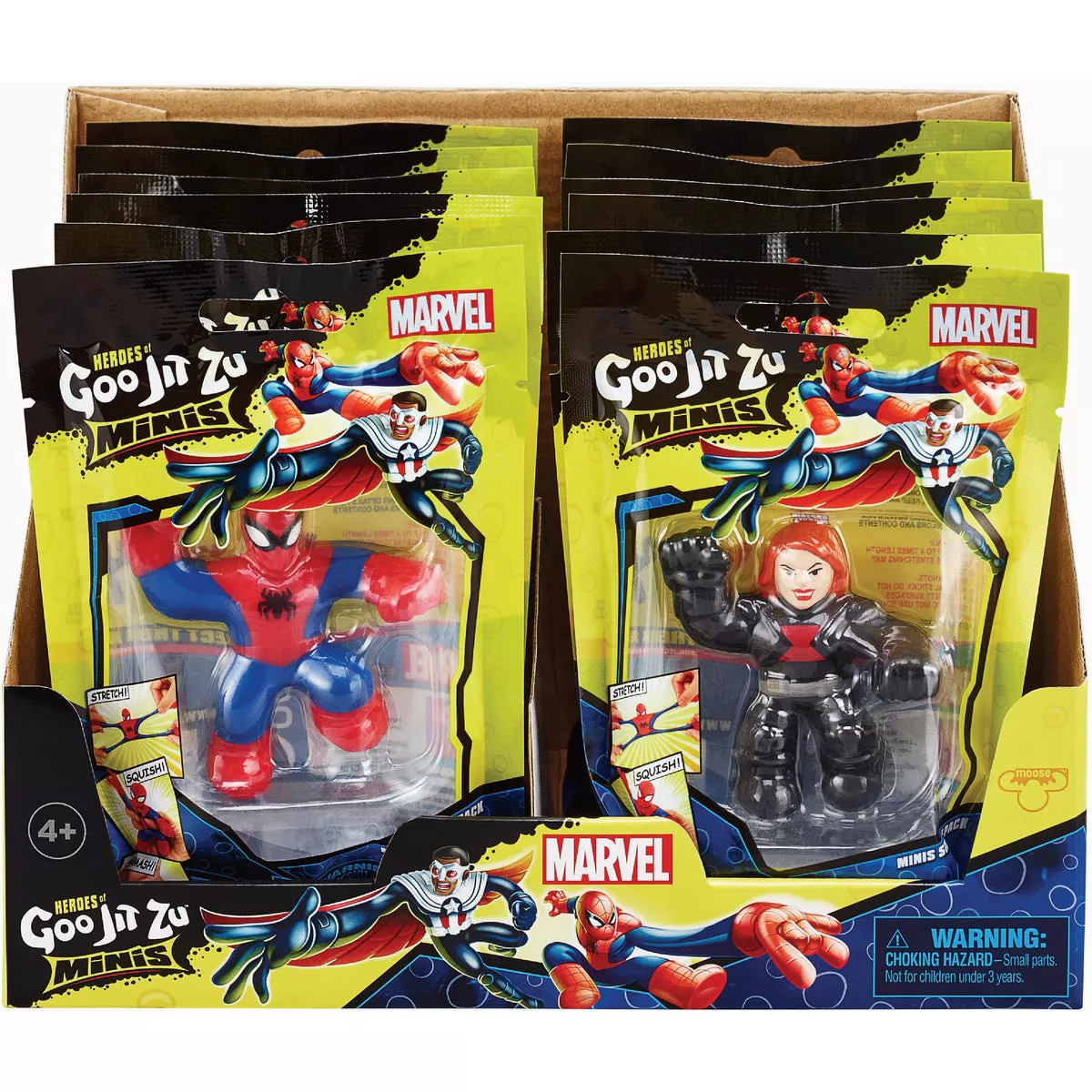 Heroes of Goo Jit Zu Mini Marvel Single Pack