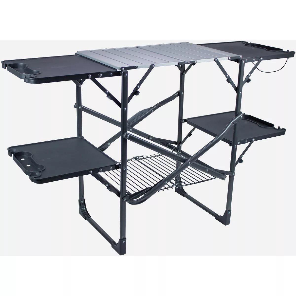 GCI Outdoor Black Chrome Slim-Fold Cook Station