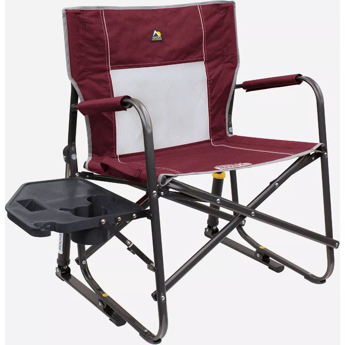 GCI Outdoor Freestyle XL Cinnamon Rocker with Side Table