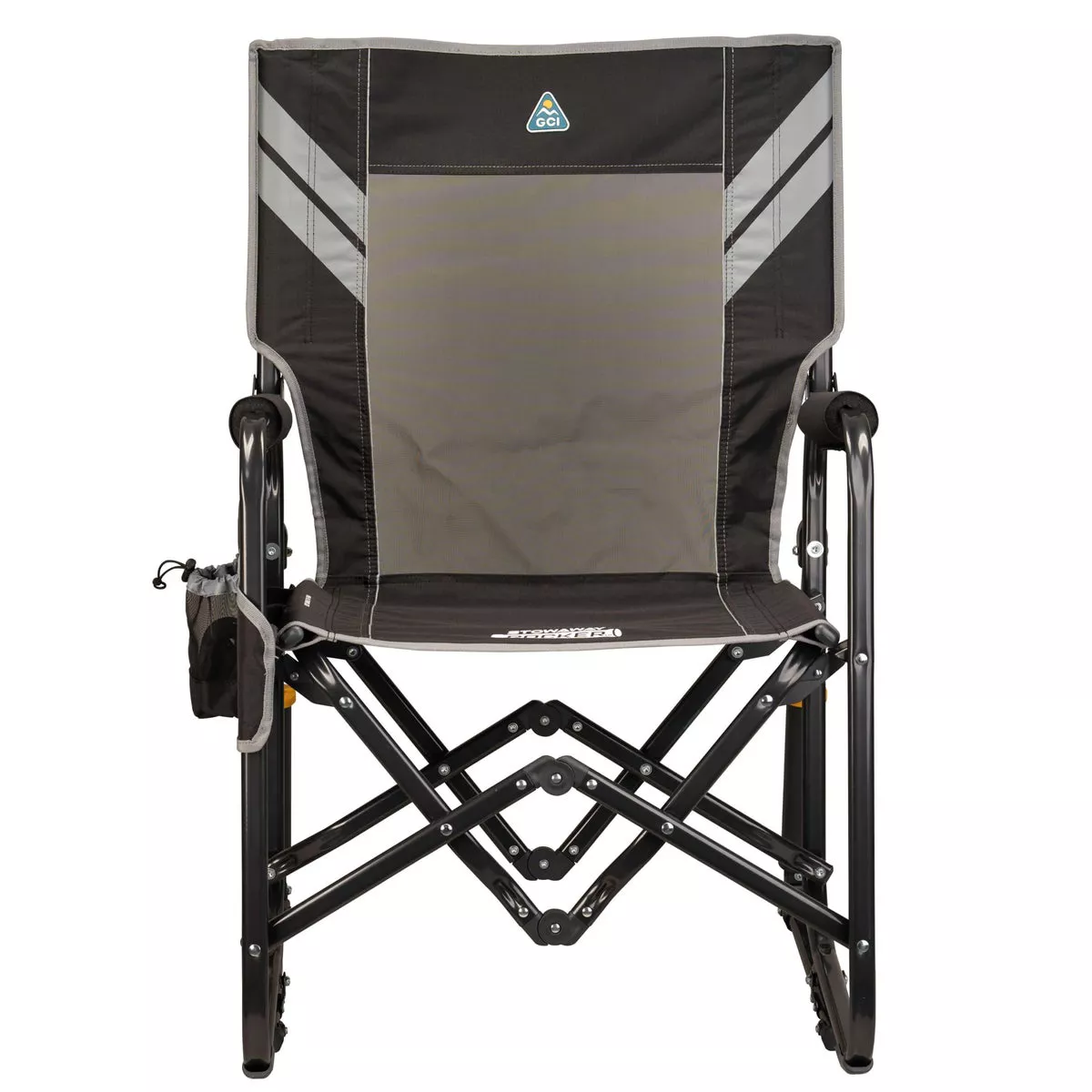GCI Outdoor Varsity Black/Gray Stowaway Rocker - photo 4