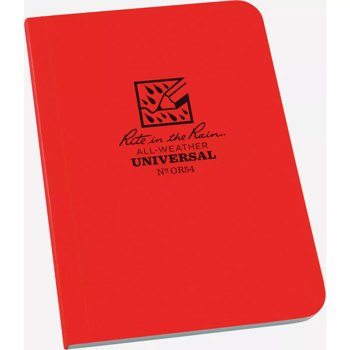 Rite in the Rain 3-1/2 In. x 5 In. 56-Sheet Soft Cover Orange Memo Book