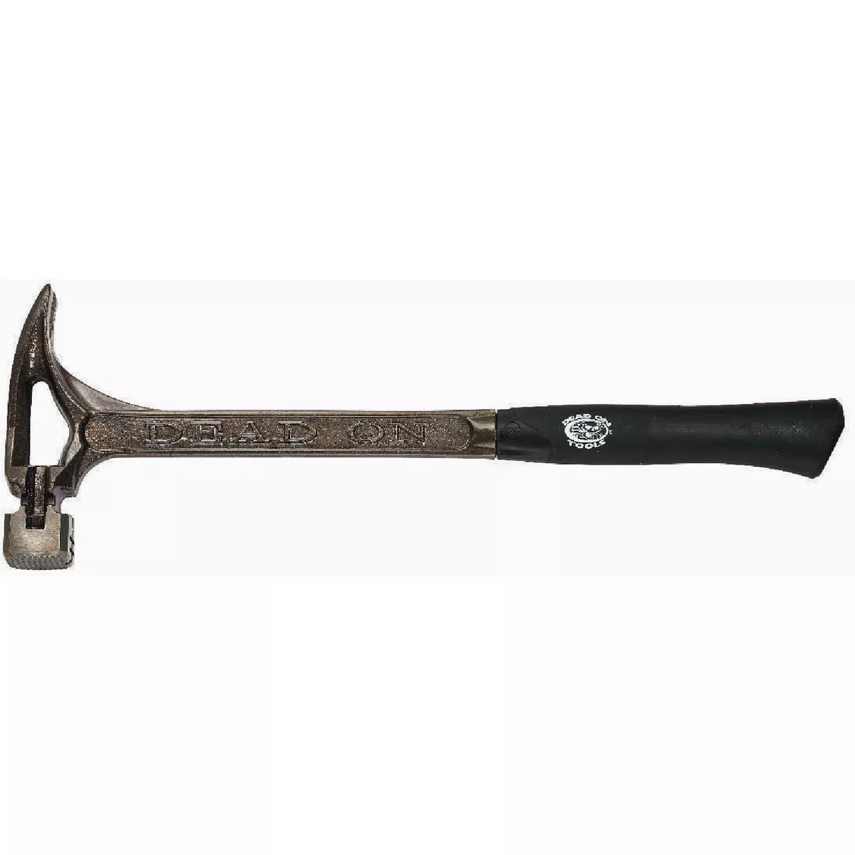 Dead On 22 Oz. Milled-Faced Claw Hammer with Steel Handle