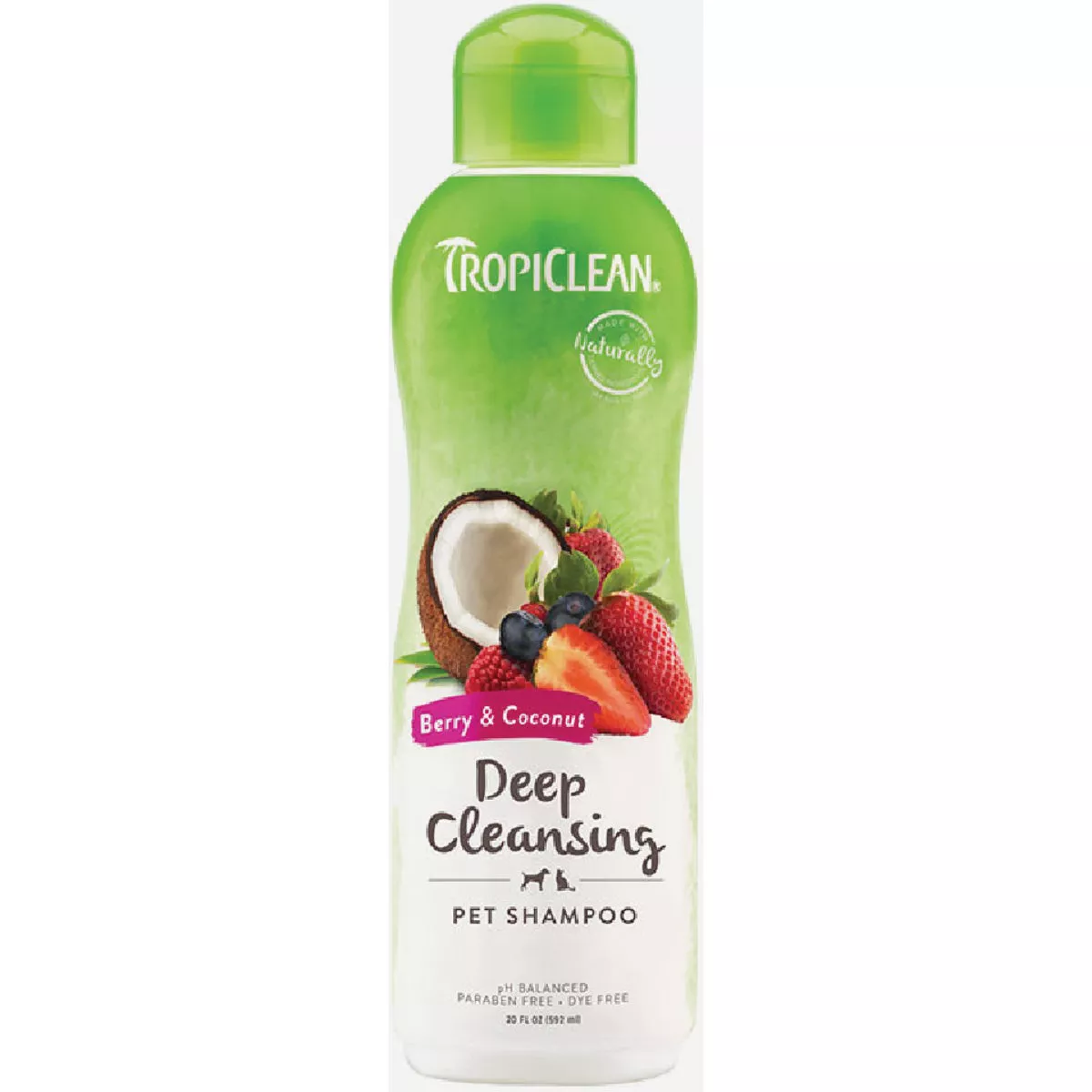 Tropiclean 20 Oz, Berry Dog Shampoo