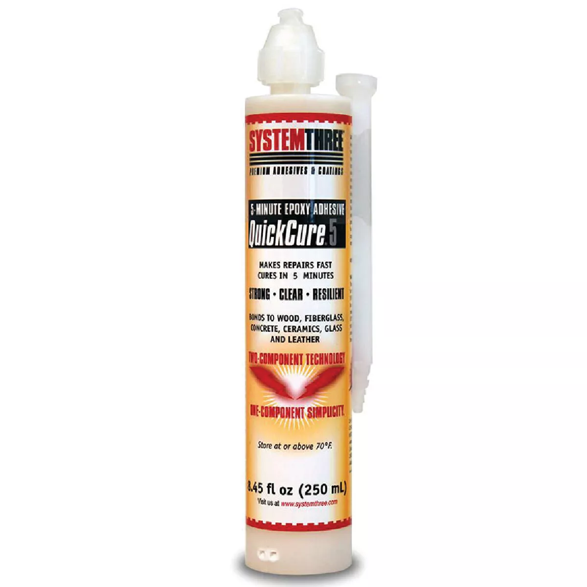 System Three Quick Cure-5 8.4 Oz. Epoxy, 406-413
