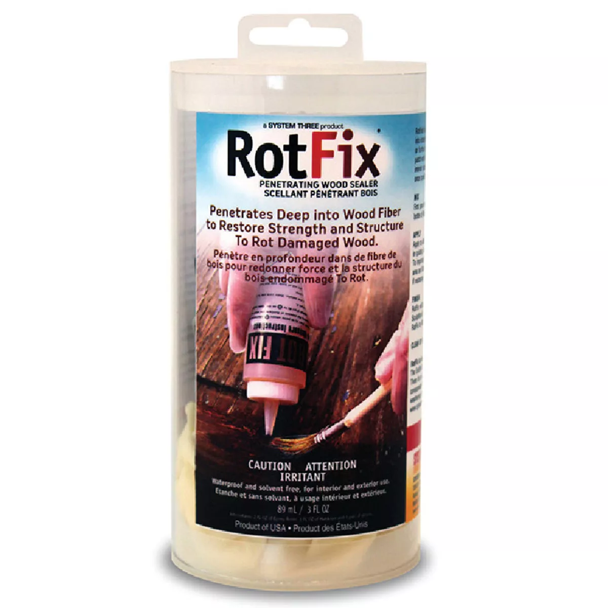 System Three Rot Fix 3 Oz. Sealer, 406-372 | True Value Hardware