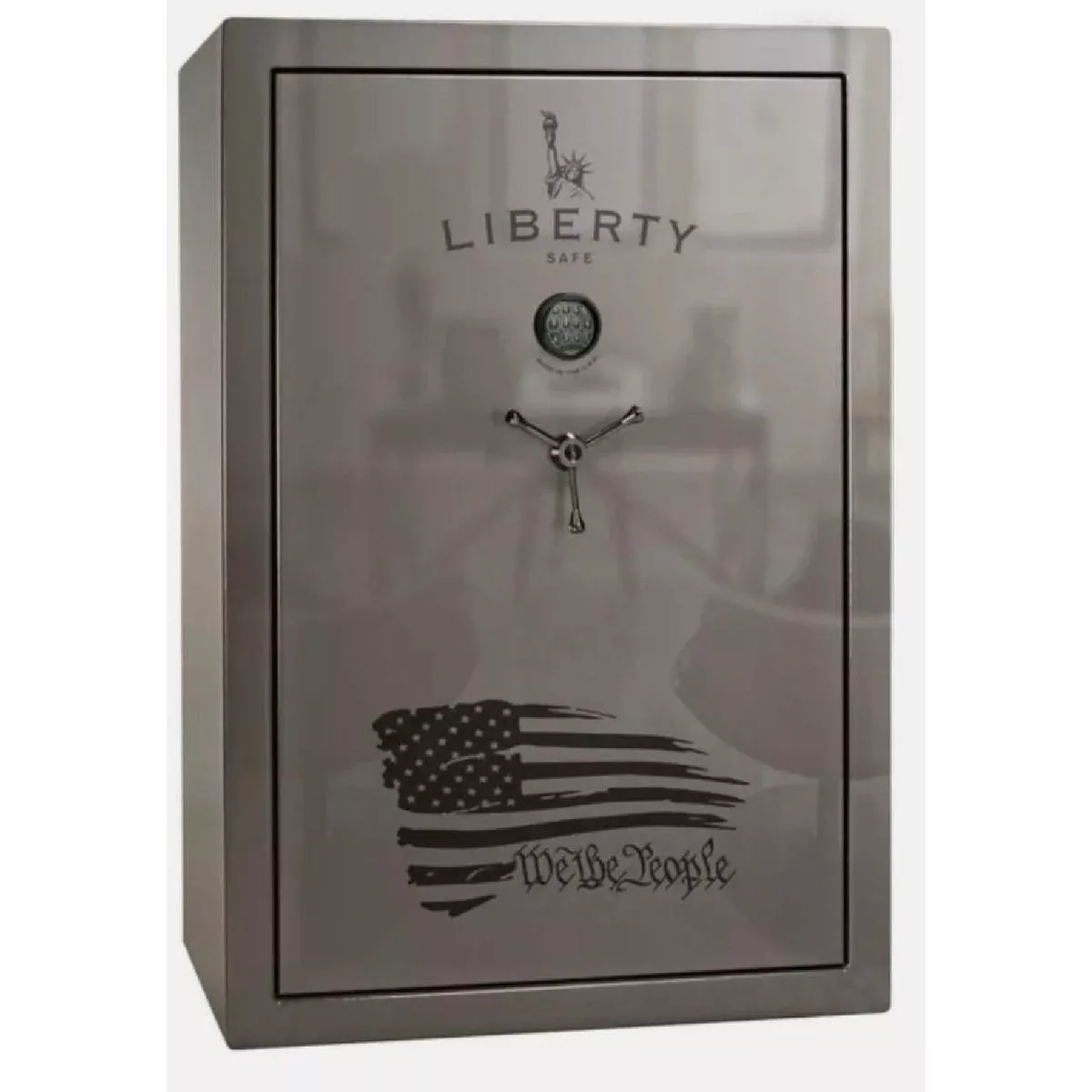 Liberty Safe We the People 60-Gun Gray Gloss Safe