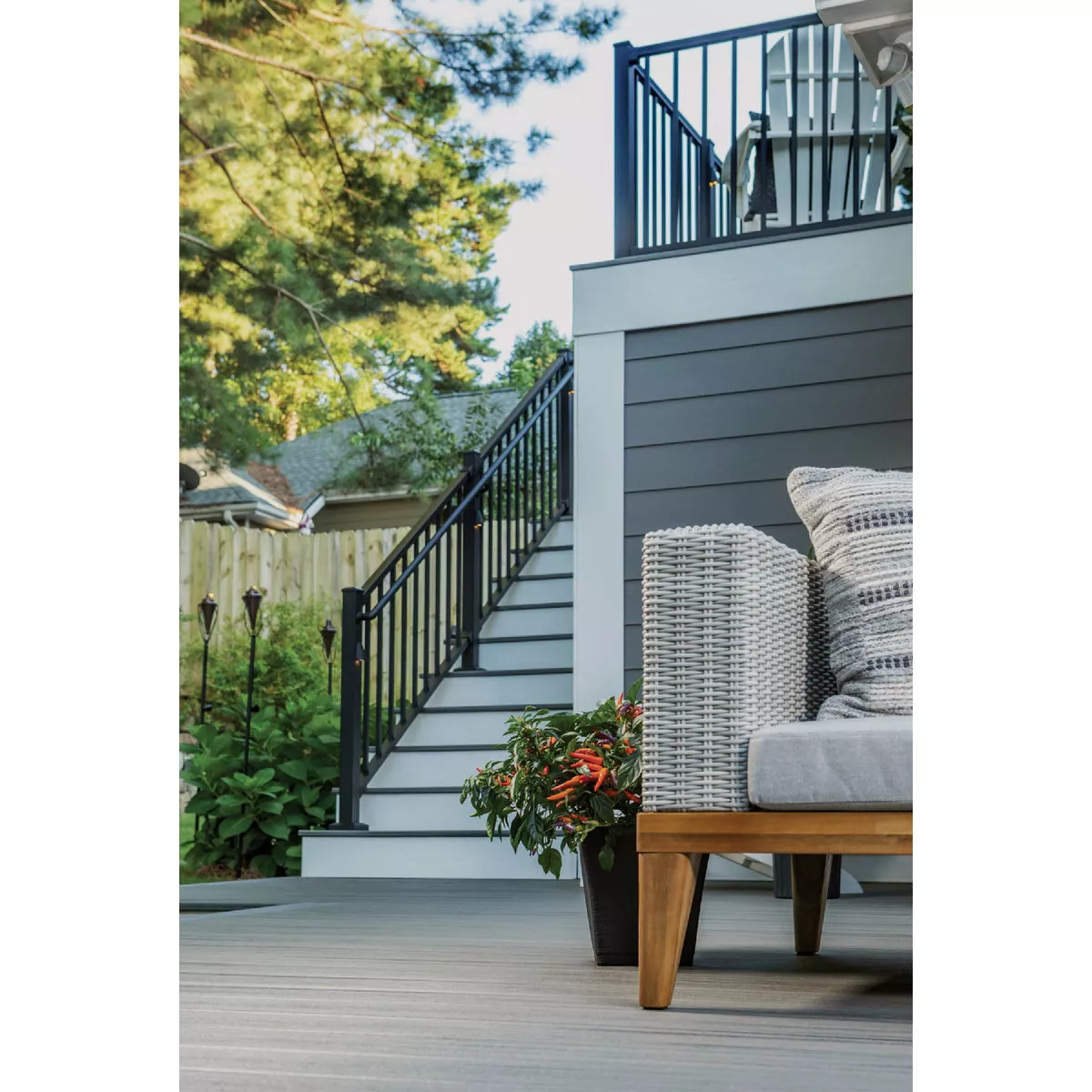 Trex 1 In. x 8 In. x 12 Ft. Universal White Square Edge Composite Fascia- - photo 2