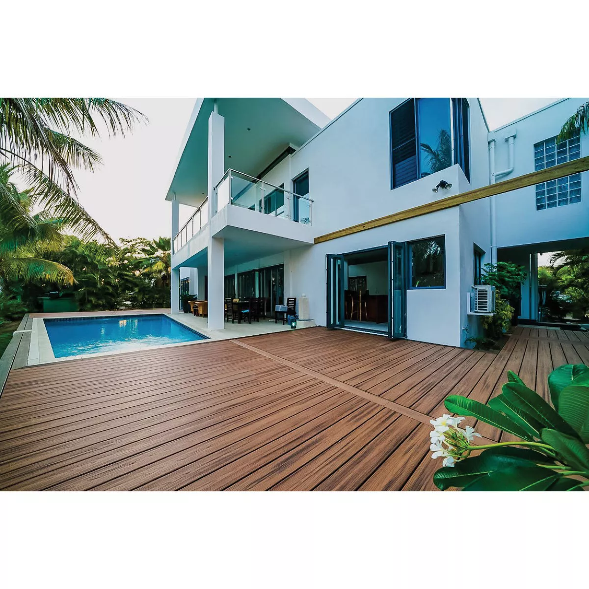 Trex Transcend Tropicals 1 In. x 6 In. x 12 Ft. Tiki Torch Grooved Edge Composite Deck Board - photo 3