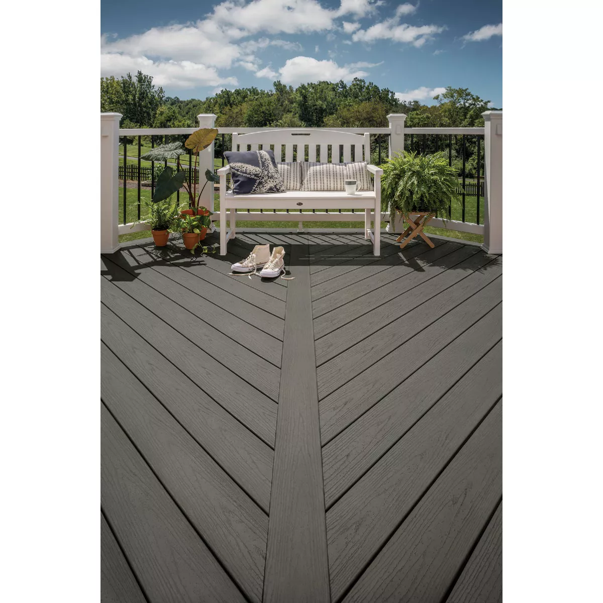 Trex Select 1 In. x 6 In. x 20 Ft. Pebble Grey Square Edge Composite Deck Board - photo 2