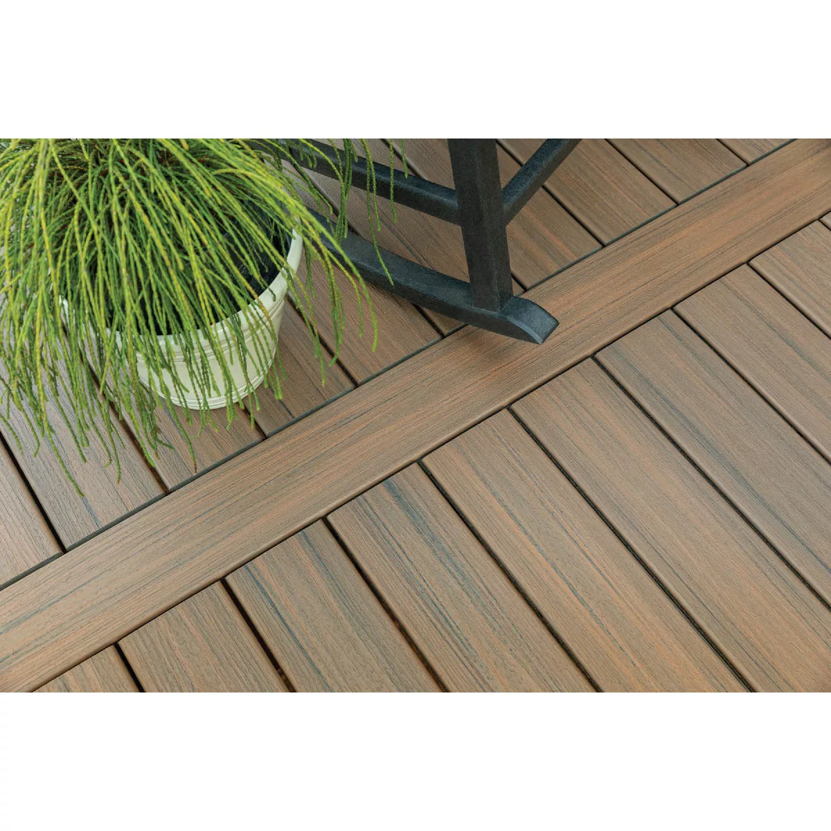 Trex Enhance Naturals 1 In. x 6 In. x 20 Ft. Toasted Sand Square Edge Composite Deck Board - photo 3