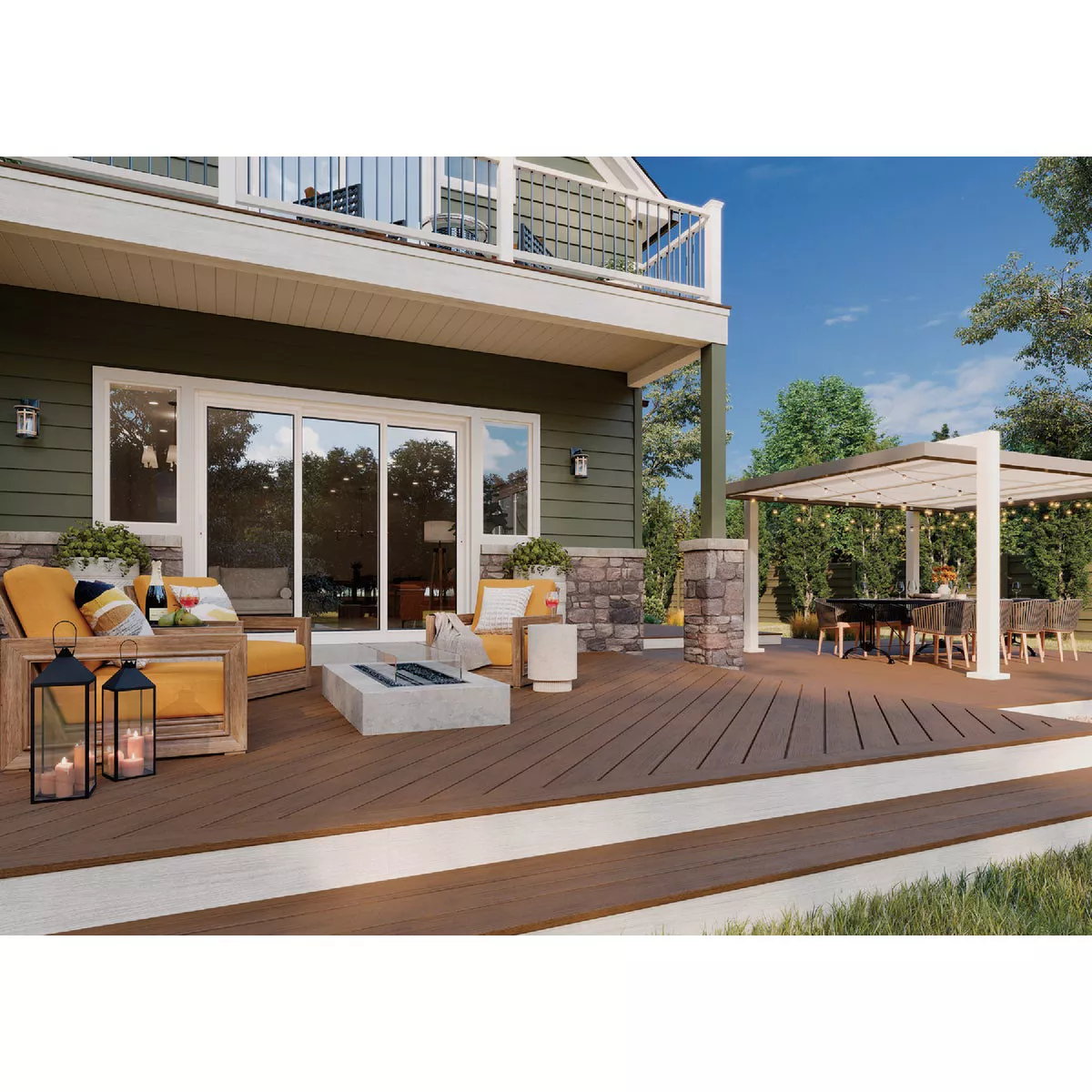 Trex Transcend Lineage 1 In. x 6 In. x 16 Ft. Jasper Grooved Edge Composite Deck Board - photo 3