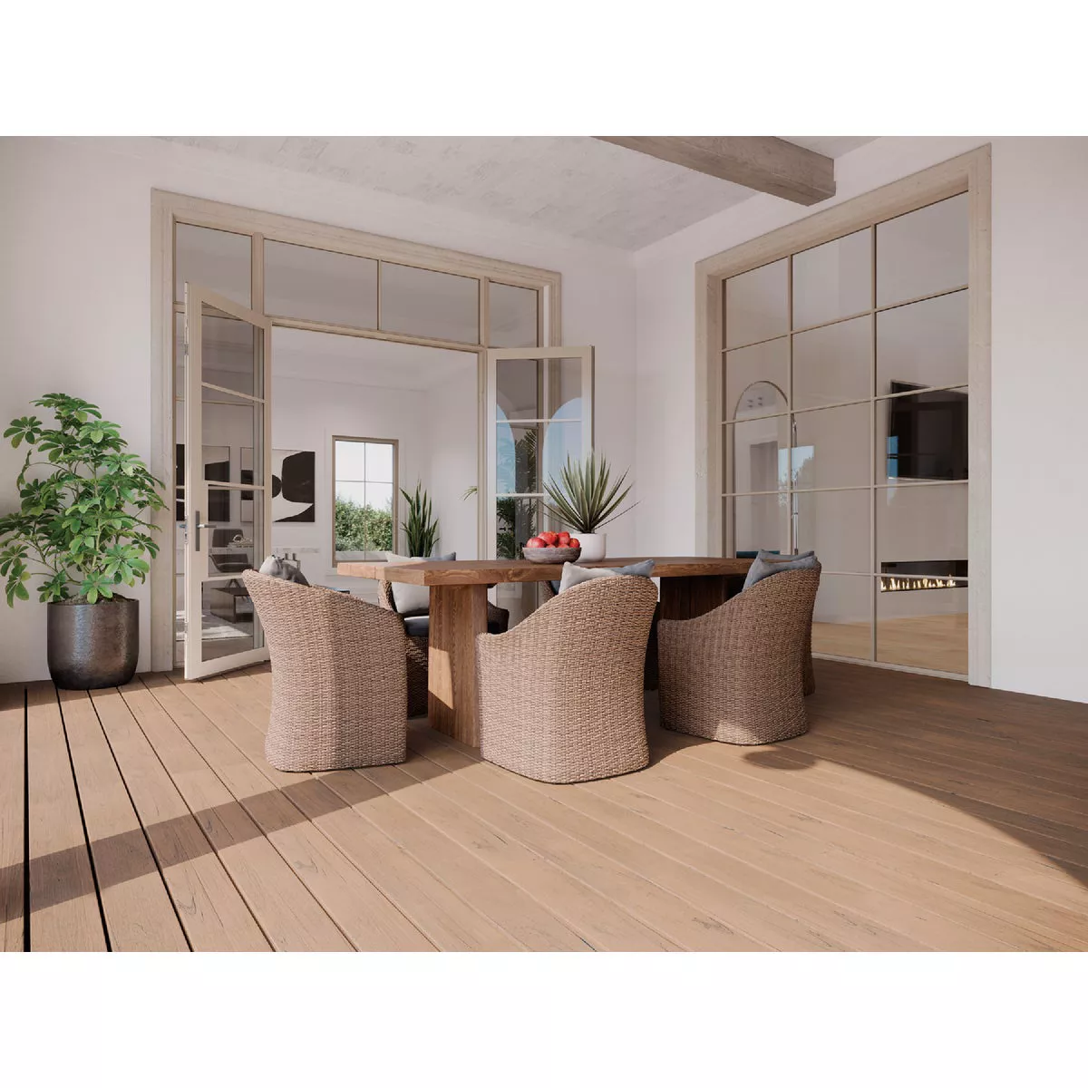 Trex Transcend Lineage 1 In. x 8 In. x 12 Ft. Carmel Square Edge Composite Deck Fascia - photo 2