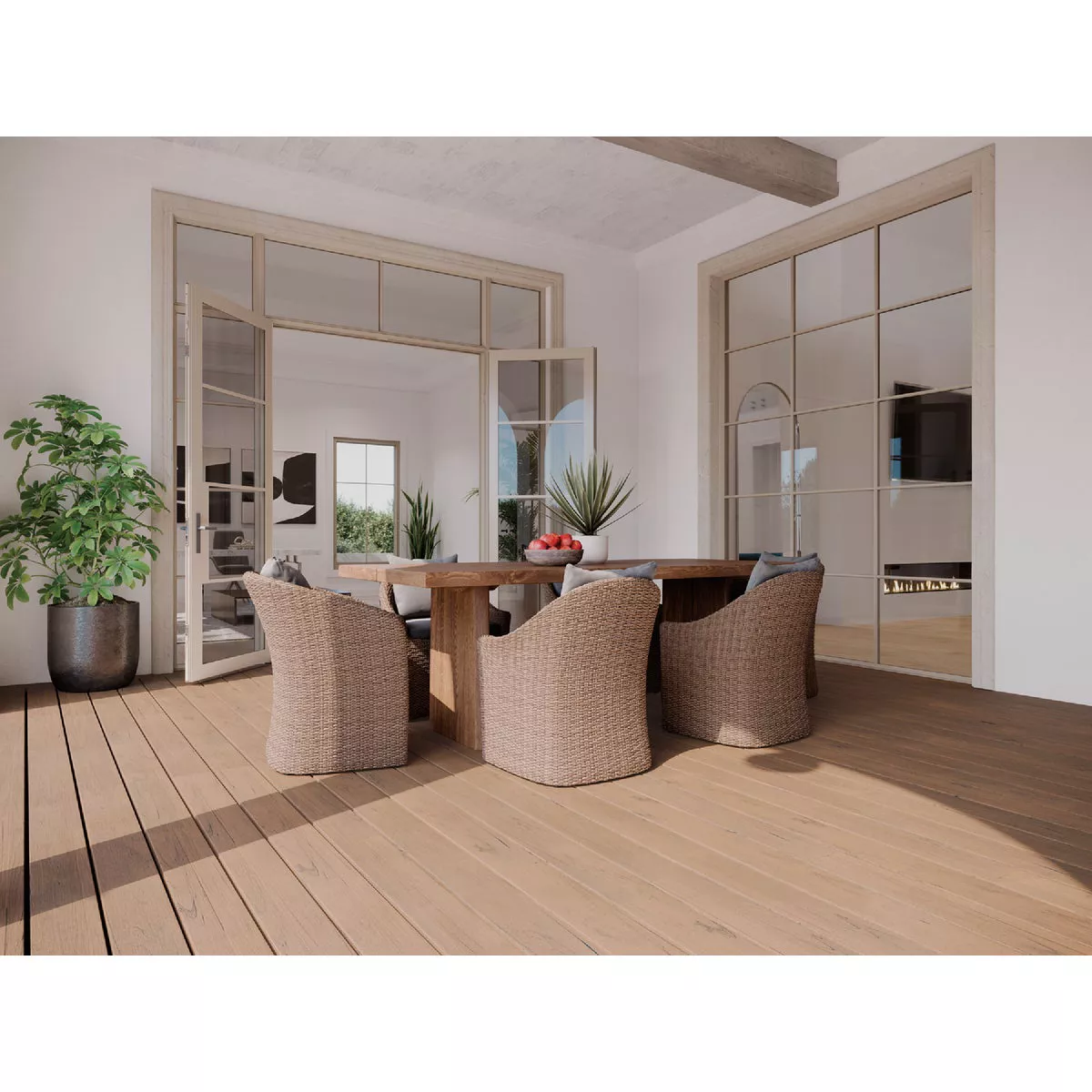 Trex Transcend Lineage 1 In. x 12 In. x 12 Ft. Carmel Square Edge Composite Deck Fascia- - photo 4