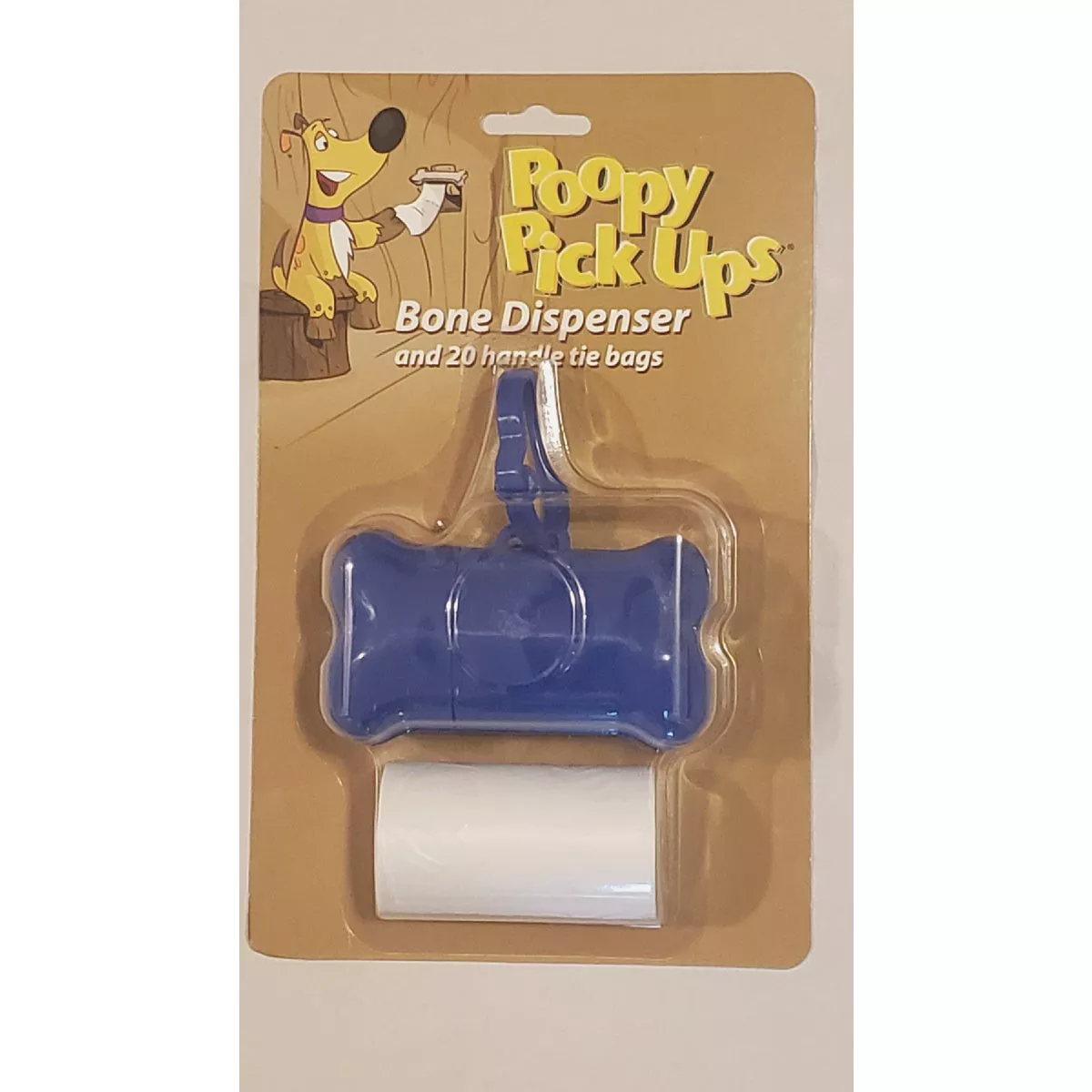 Poopy Pickups Pet Waste Bags Dispenser with Bags