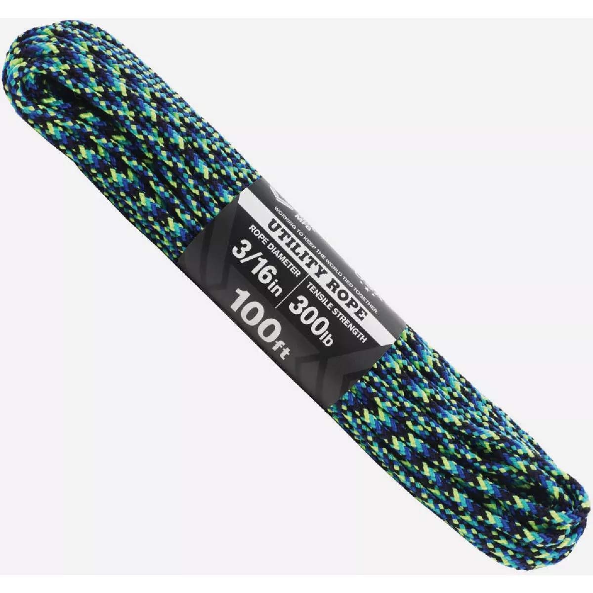 Atwood Rope 3/16 In. x 100 Ft. Diamond Braided Polypropylene Utility ...
