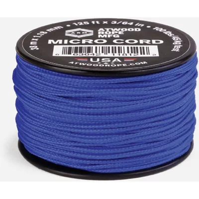 Do it Best 1/8 In. x 50 Ft. Black Braided Polypropylene Paracord