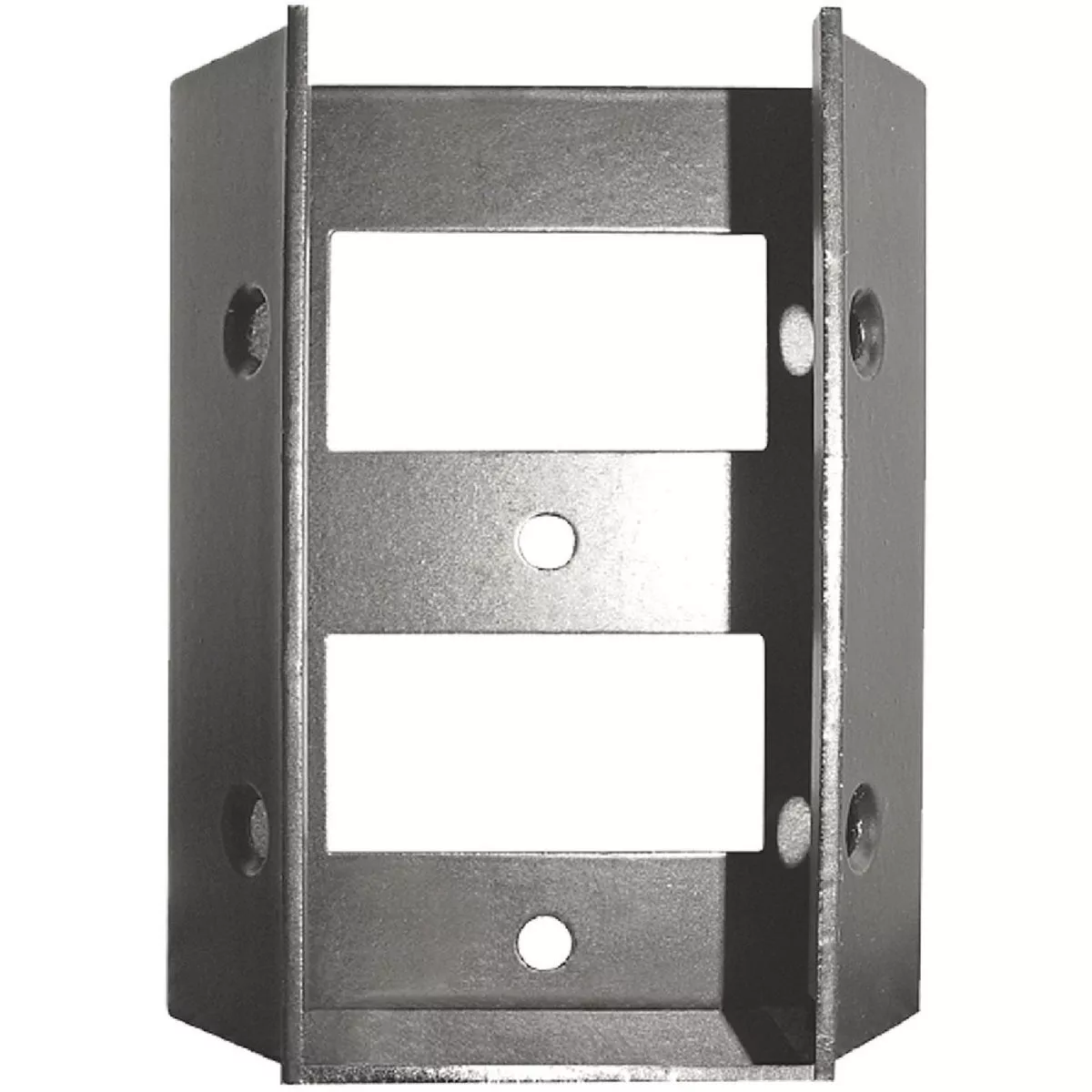 Nuvo Iron Galvanized Steel Stair & Deck Rail Connector (4-Pack)