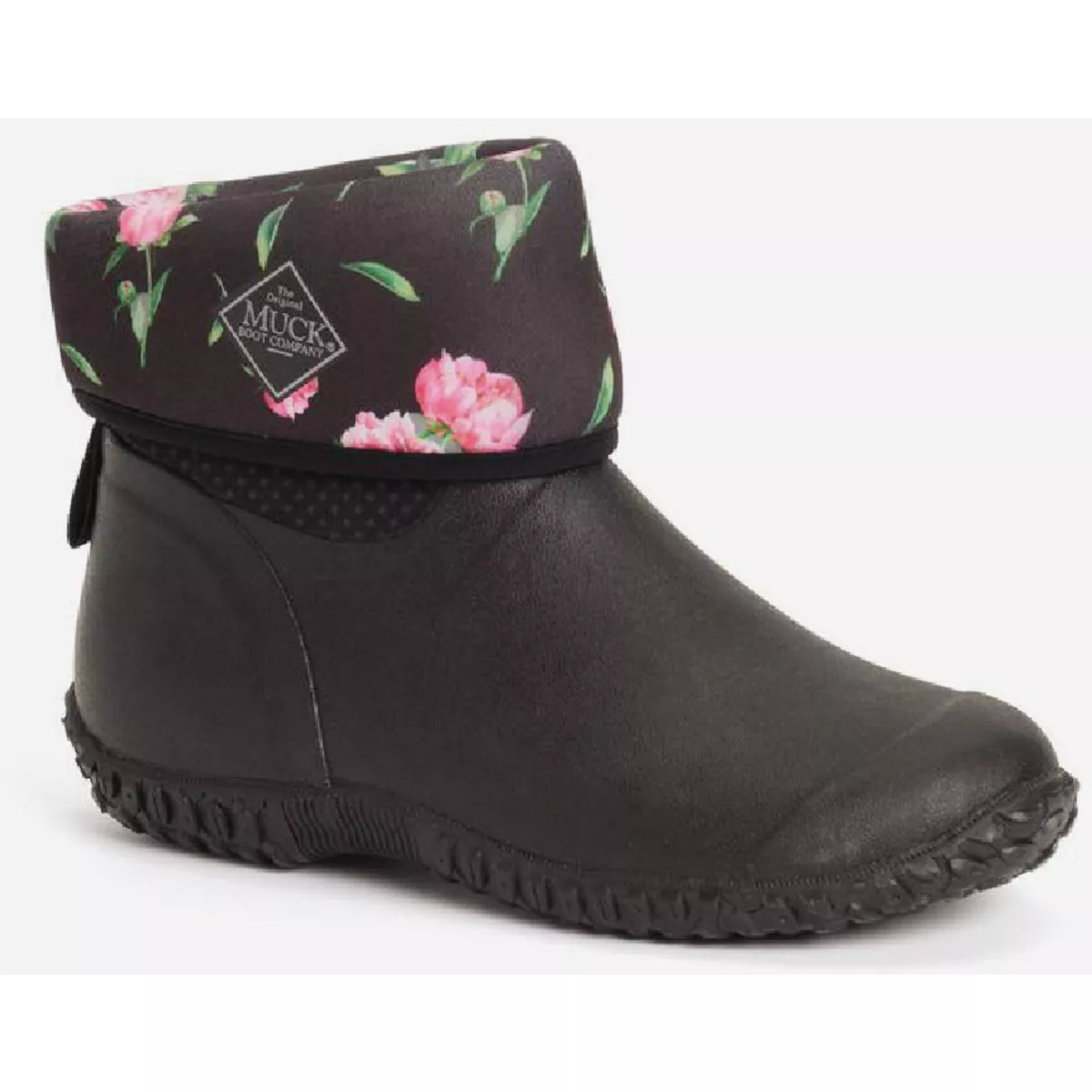 MUCK Muckster II Women's Black/Charcoal/Rose Print Mid Boot, Size 8 - photo 2