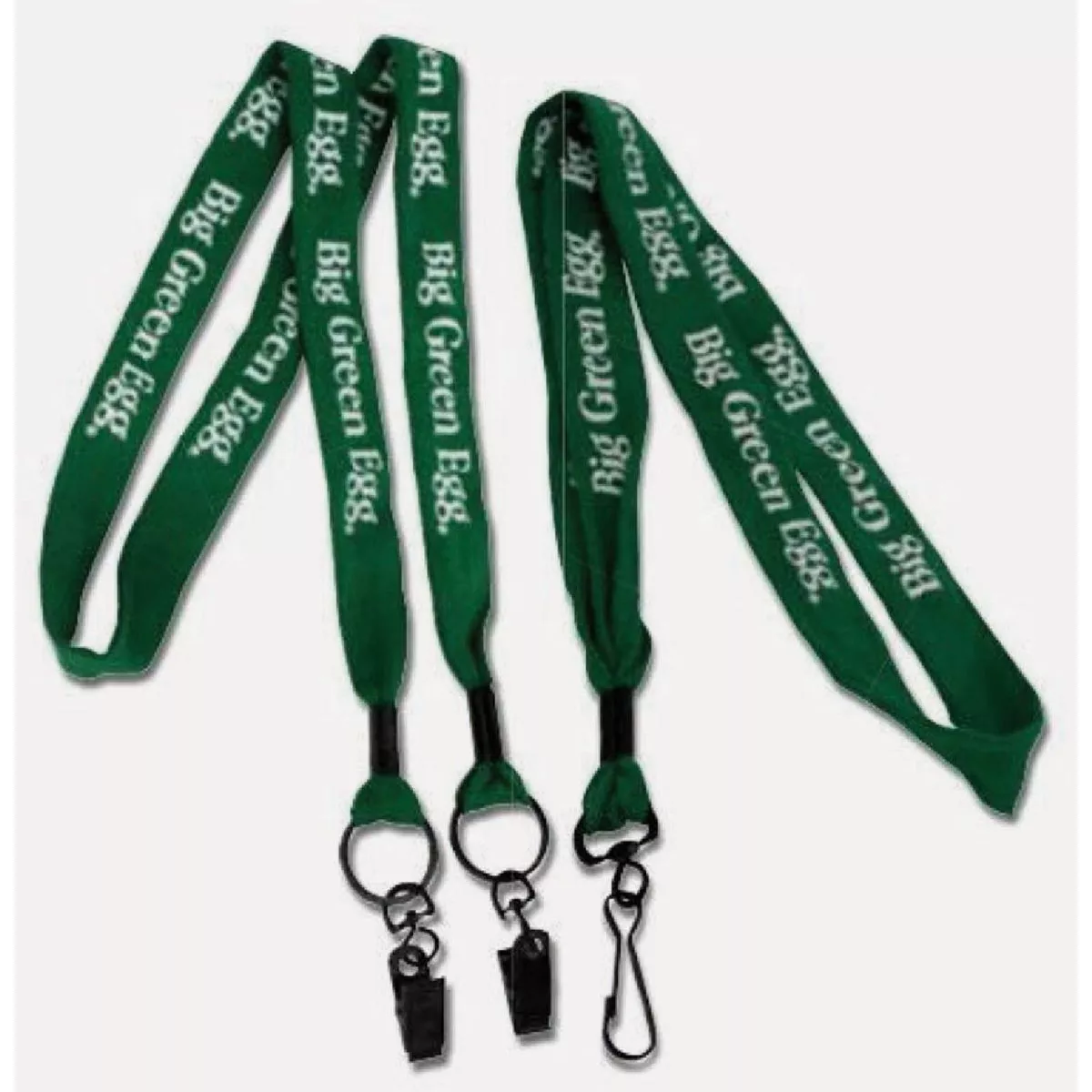 Big Green Egg 100% Cotton Double Clip Lanyard